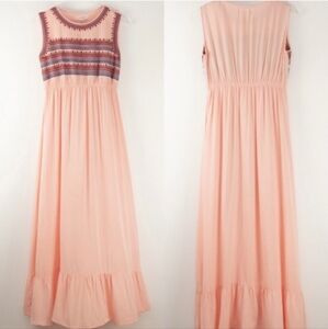 Altar'd State Xs Pink Maxi Dress